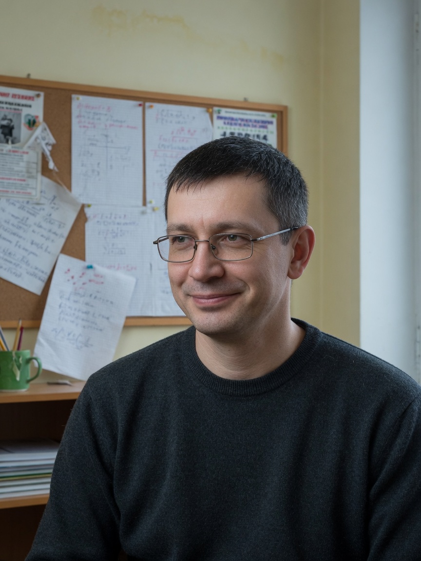 Игорь Волков, преподаватель математики